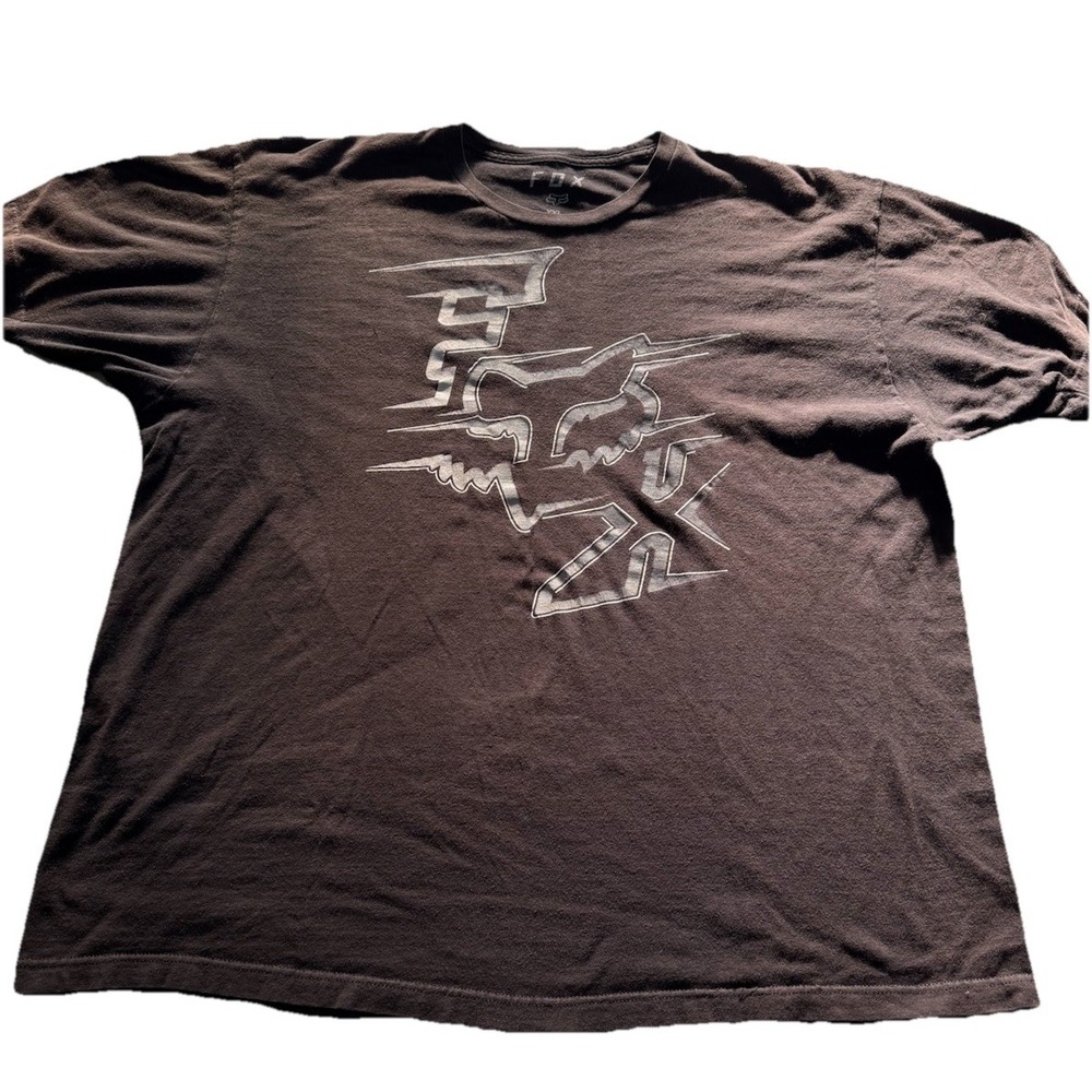 Vintage Y2K Fox Racing T Shirt XXL